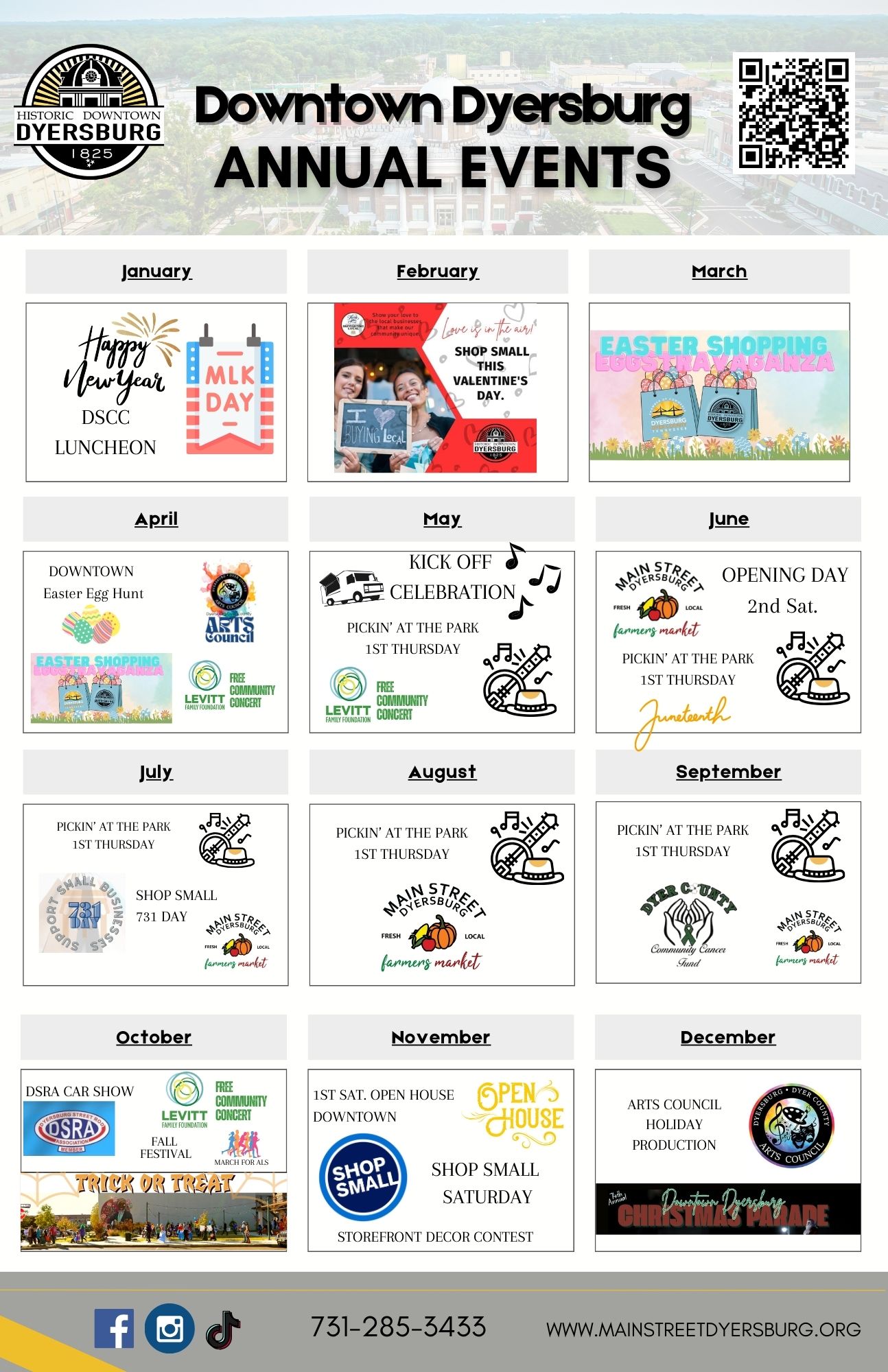 2026 downtown Calendar 1