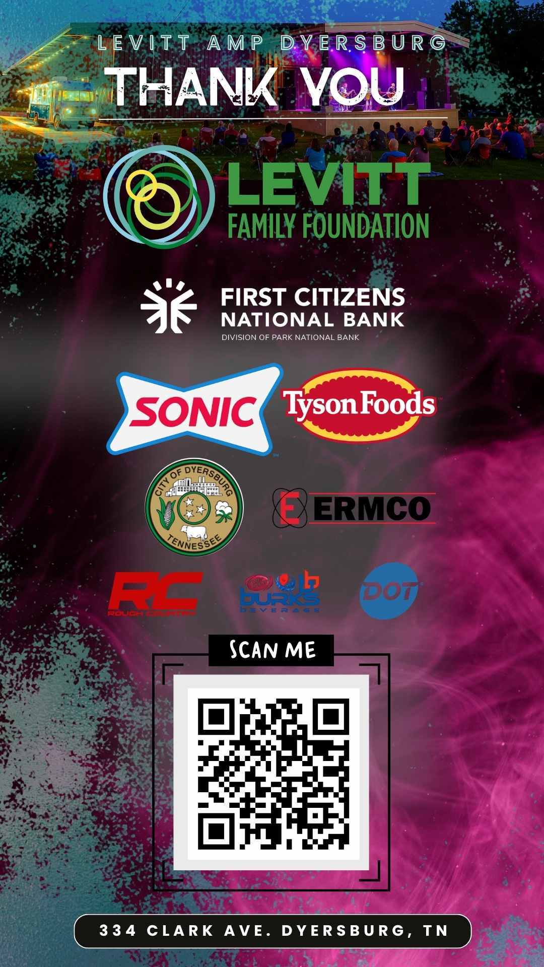 Levitt Rack Card back